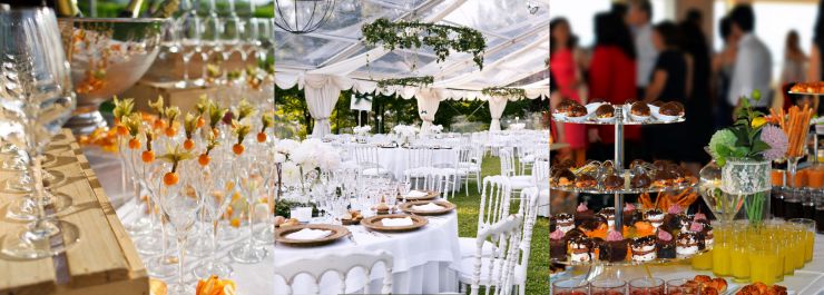 reception table settings